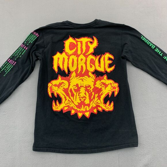 City Morgue Shirt Size Small Bottom of the Barrel US Tour Long Sleeve - Picture 11 of 13